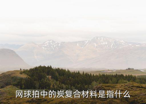 網球拍中的炭復合材料是指什么