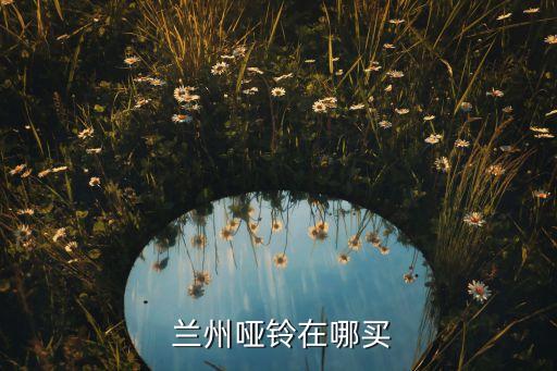  蘭州啞鈴在哪買
